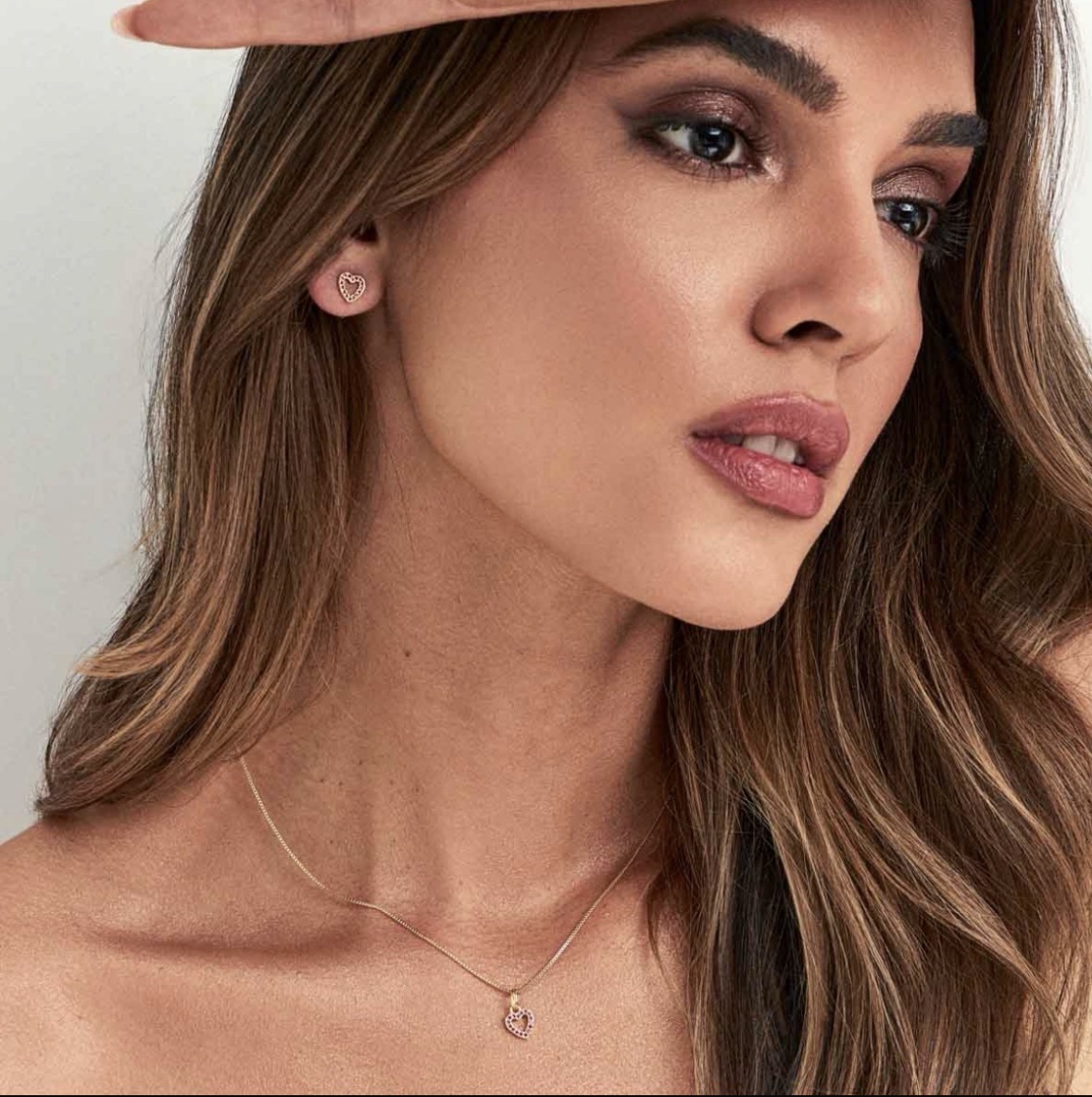 Conjunto Coração Dourado