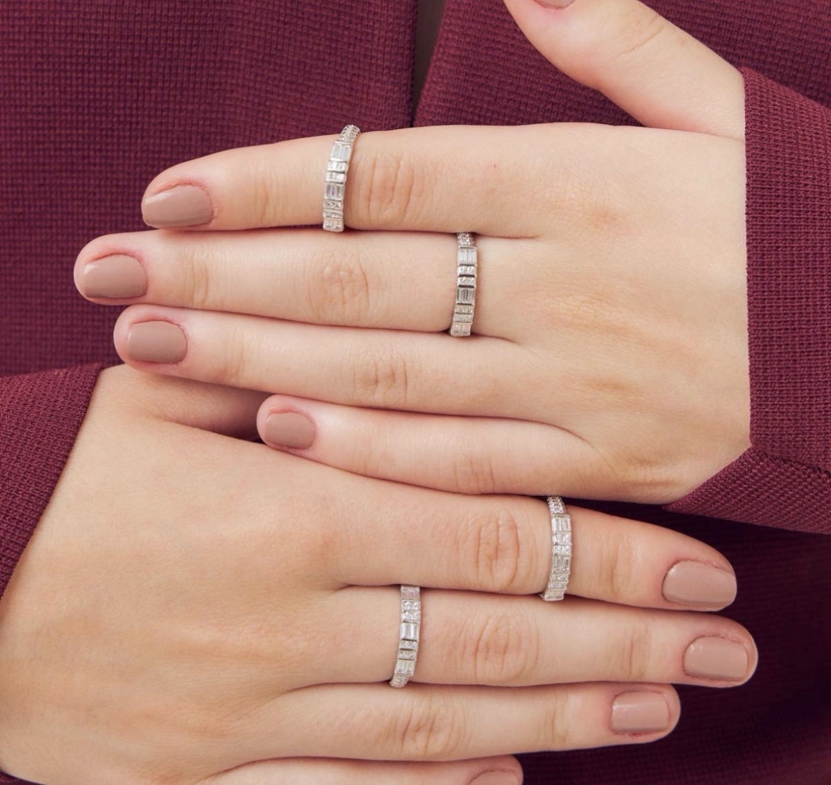 Anel Pequeno Zircônia Branca