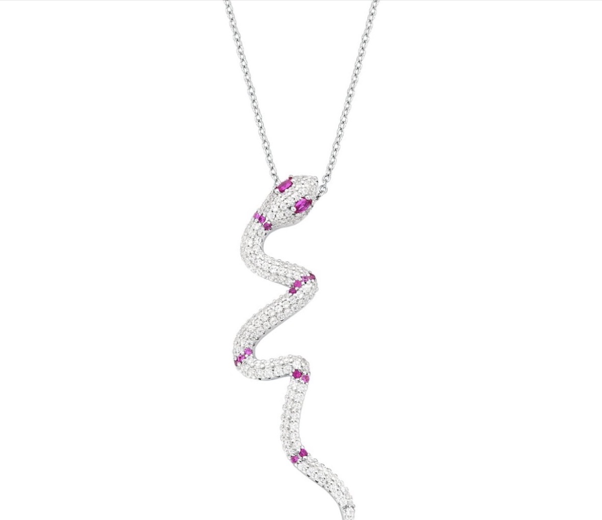 Colar Cobra Rosa - foto 2