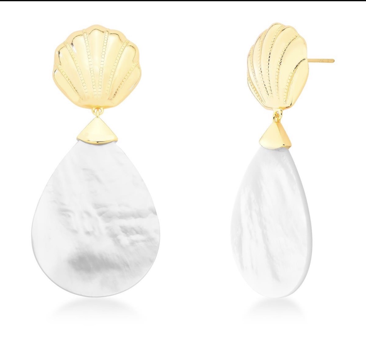 Brinco Concha Madrepérola - foto 2