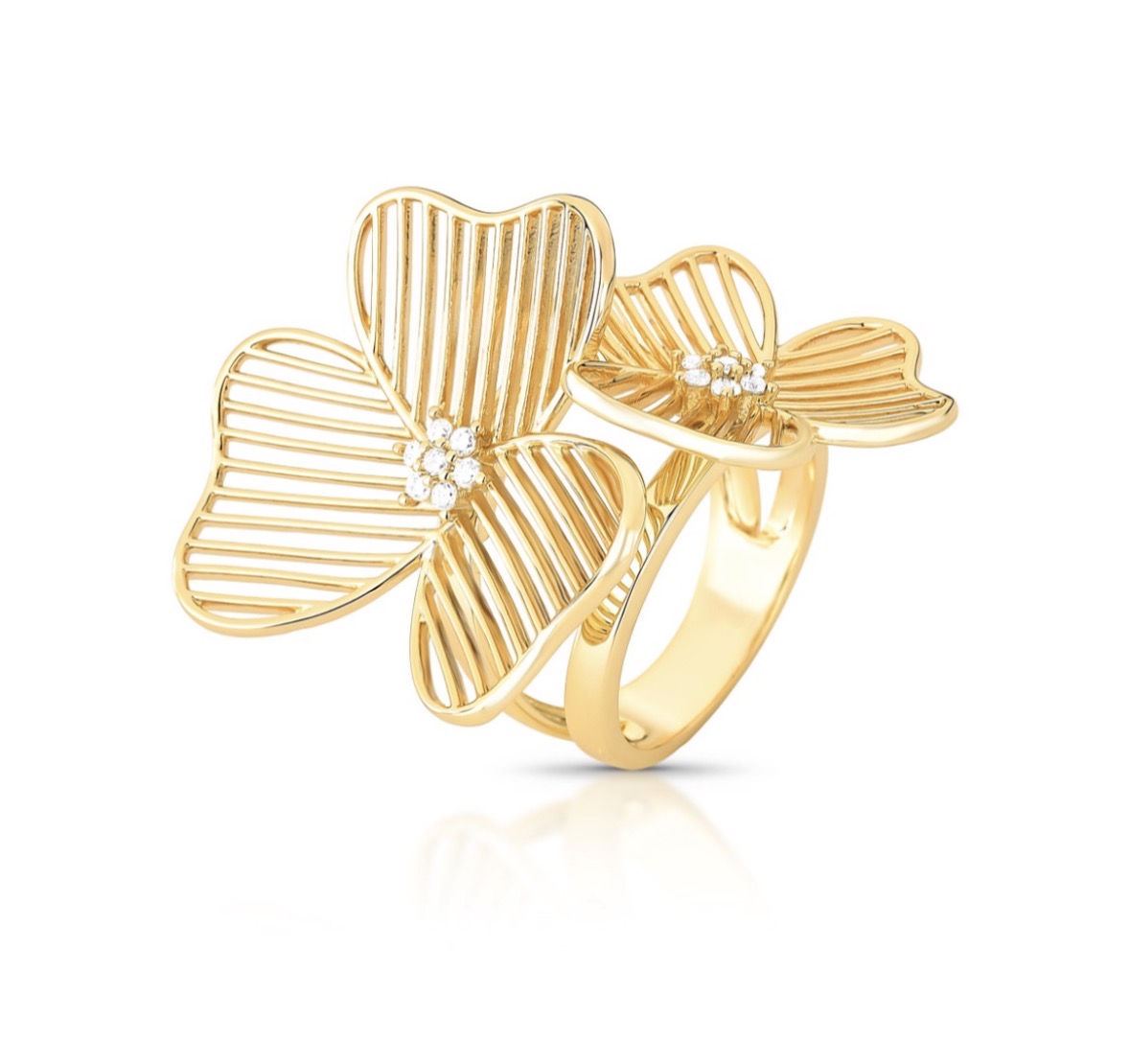 Anel Grande Uma Flor - foto 3