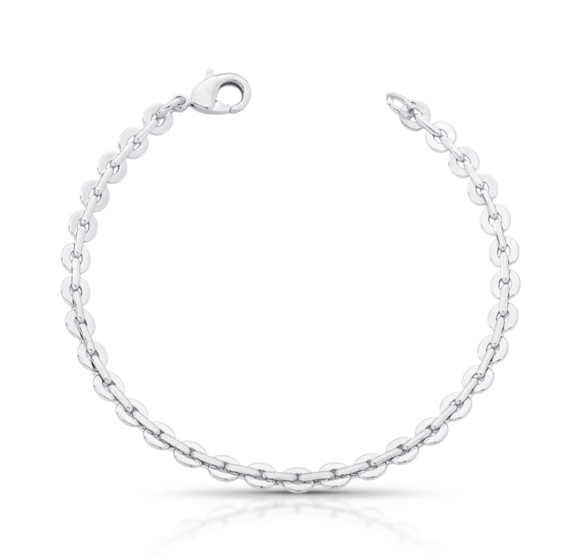 Pulseira Liso Elo Redondo - foto 2